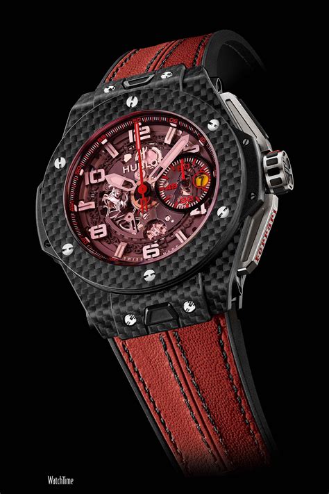 hublot big bang ferrari carbon red magic replica|Hublot Big Bang Ferrari Unico in Carbon In.